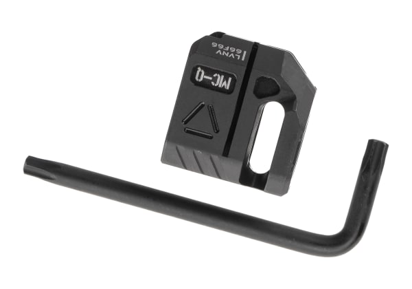Strike Industries Micro Comp QUAD – 1/2 X 28 TPI – Handgun Compensator – SI-MC-QUAD
