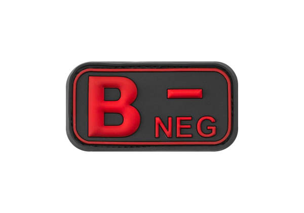 JTG Bloodtype Rubber Patch B Neg