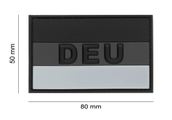 JTG German Flag Rubber Patch
