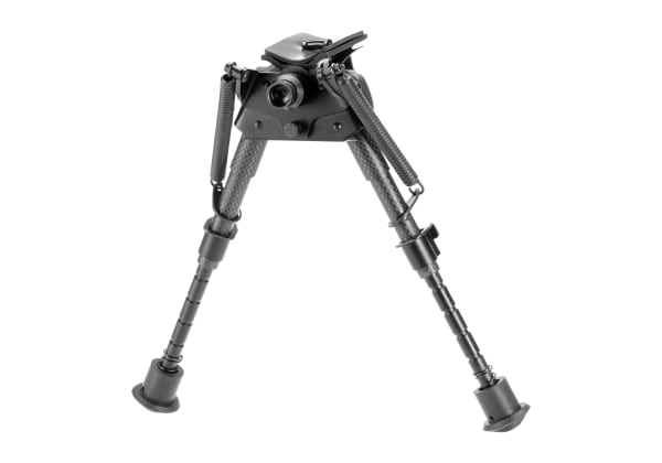 RokStad Carbon Fiber 6-9 Inch Swivel Spring Retractable Bipod