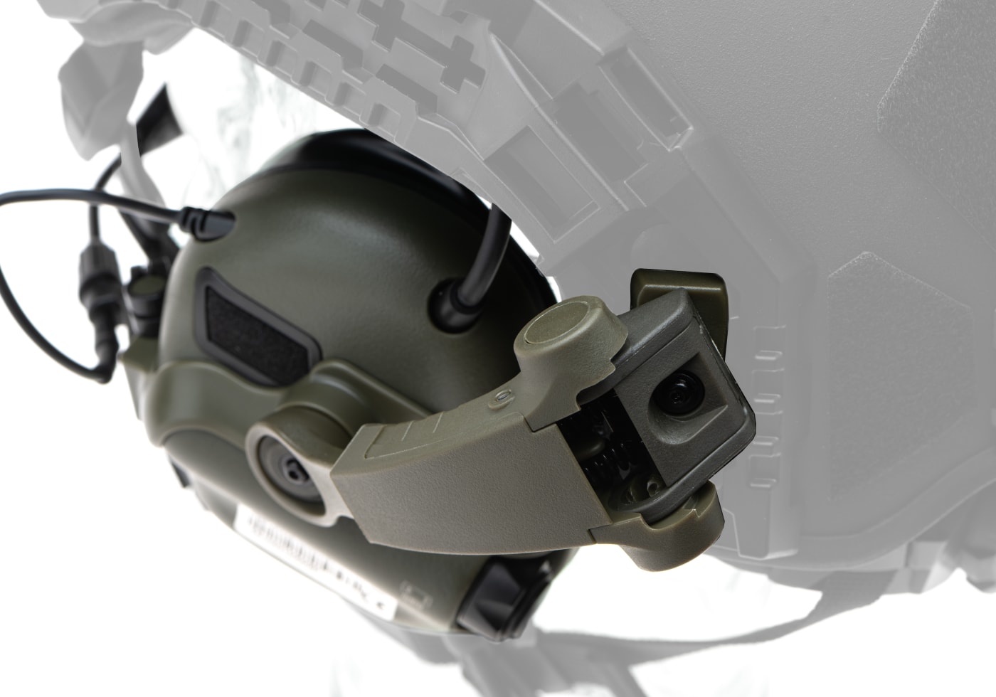 Earmor M32X Plus Hearing Protection Set for ARC Helmet Rails
