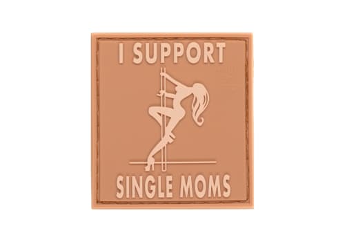 JTG I Support Single Mums Rubber Patch