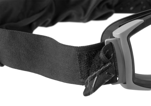 Bollé X1000T Platinum Black Frame Sealed Tactical Goggles