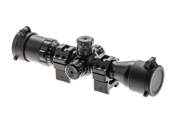 Leapers BugBuster 3-12X32 Scope Side AO Mil-Dot With QD Rings