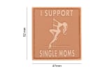 JTG I Support Single Mums Rubber Patch