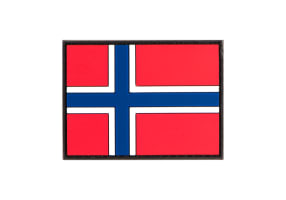 JTG Norway Flag Rubber Patch