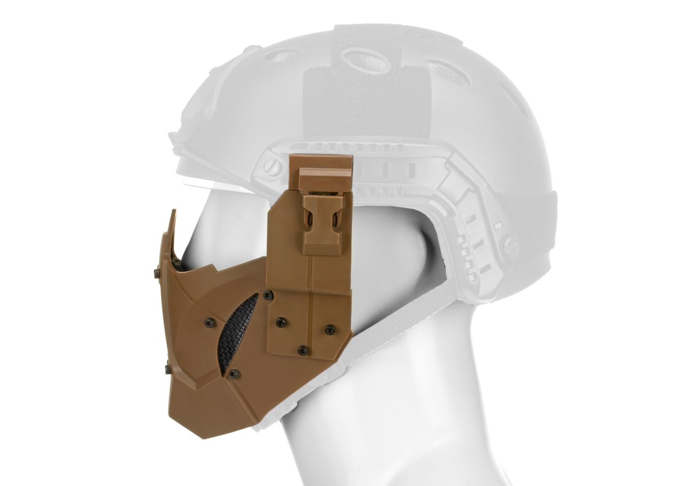 Pirate Arms Warrior Steel Half Face Mask