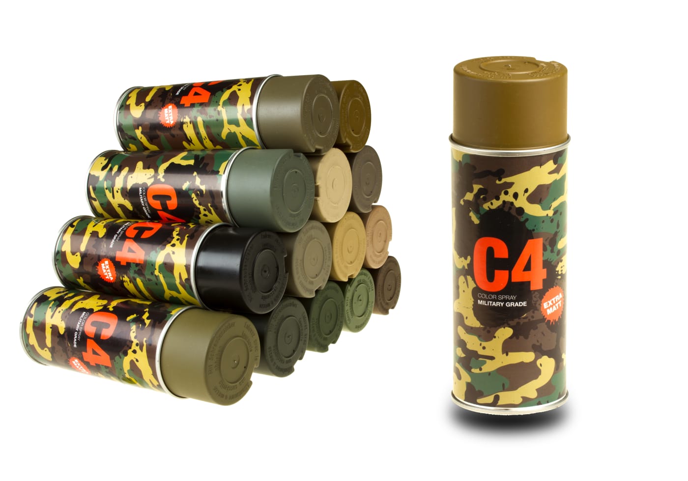 Armamat C4 Mil Grade Color Spray Coyote