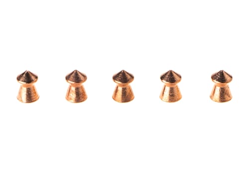 Walther 4.5mm Pointed Waisted Copper Pellets 0.48g 5x500rds