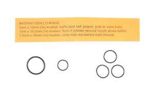 Wolverine O-Ring Kit for INFERNO Gen 2