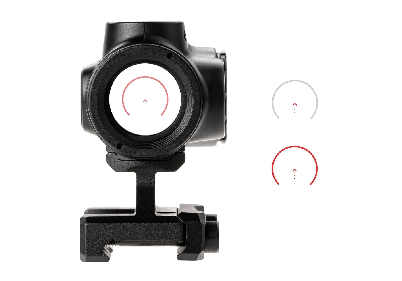 Primary Arms GLx MD-21S Push Button 21mm Microdot with AutoLive ACSS-CQB Red Dot Reticle