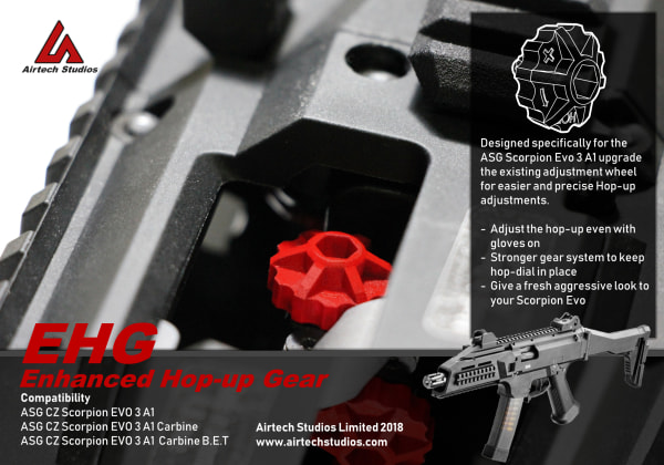 Airtech Studios EHA Enhanced Hop Up Adjustment ASG Evo3 A1