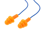 Earmor MaxDefense Silicone Cord Ear Plugs NRR28 100 Pairs Box