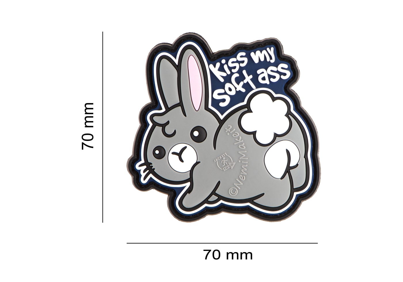 JTG Bunny Rubber Patch