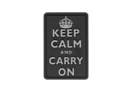 JTG Keep Calm Rubber Patch