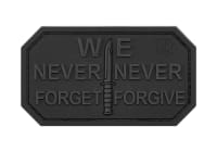 JTG Never Forget Rubber Patch