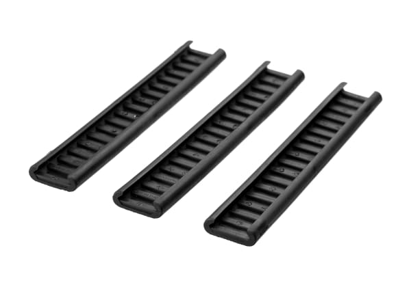 Ergo 18 Slot Textured Slim Line Rail Cover - 3 pcs