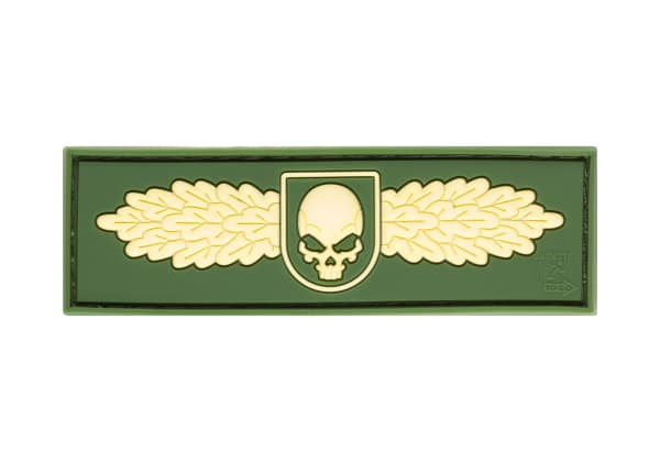 JTG SOF Skull Badge Rubber Patch