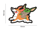 Airsoftology Baby Y Riding Corgi Patch