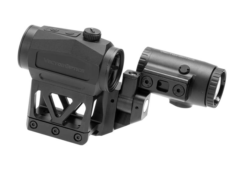 Vector Optics Scrapper 1x29 RDS with Paragon 3x Magnifier and One