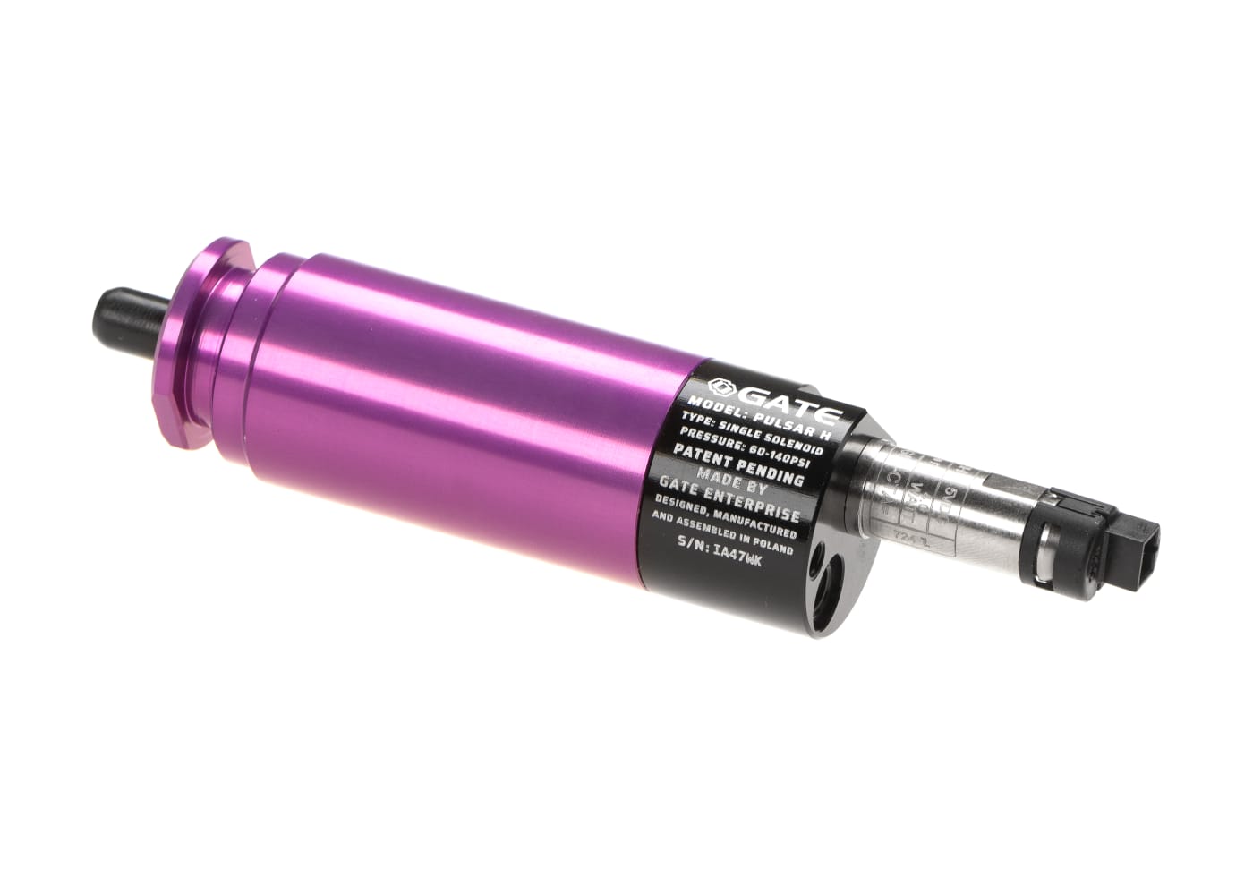 Gate Pulsar H Hybrid Single Solenoid HPA Engine with ASTER II Bluetooth Front Wired