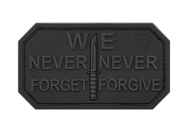 JTG Never Forget Rubber Patch