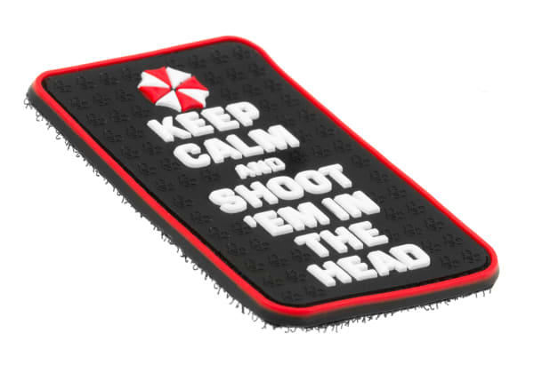 JTG Keep Calm and Shoot Rubber Patch