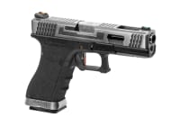 WE G-Force 18C SV Silver Barrel Metal Version GBB