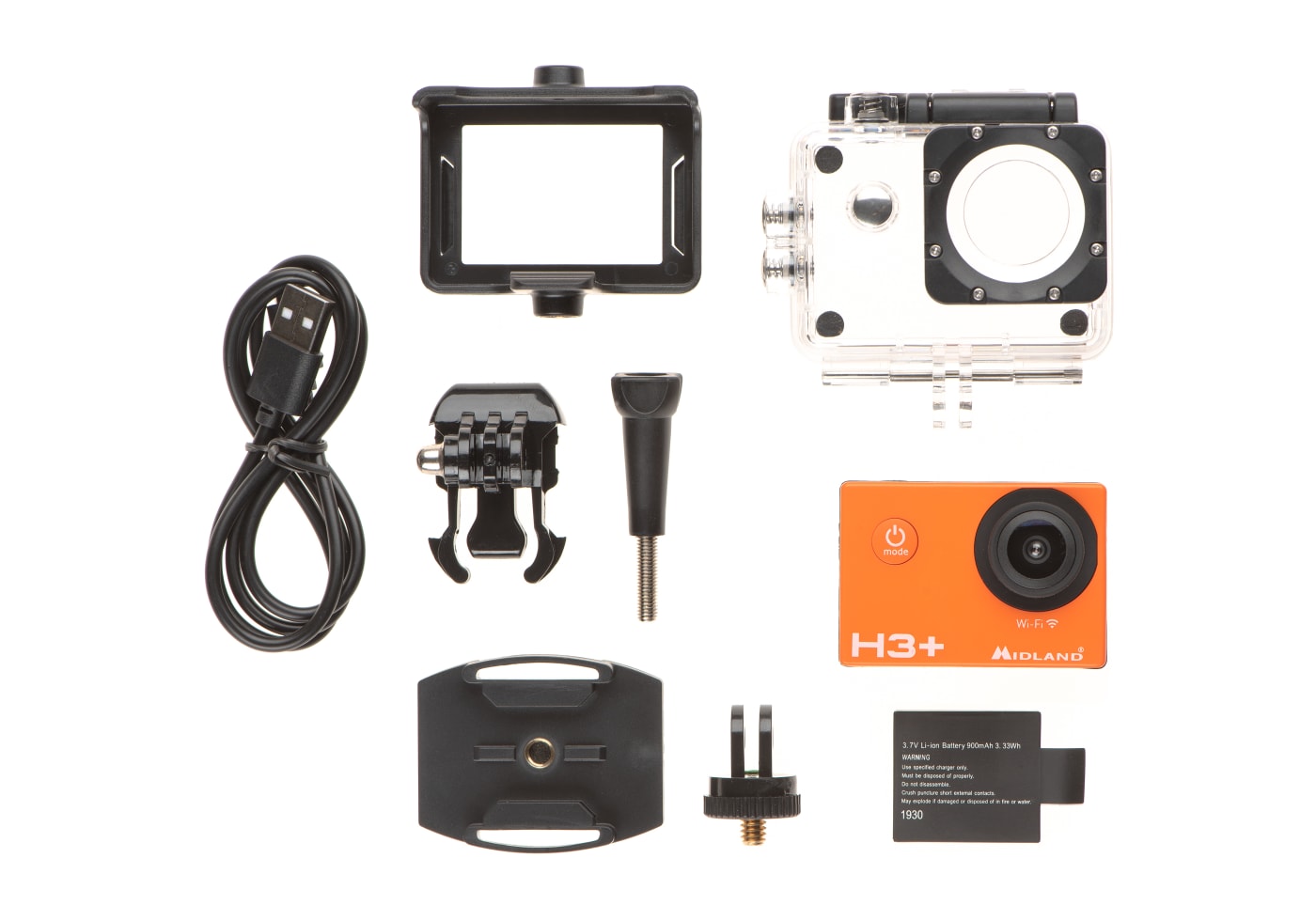 Midland H3+ Full HD Action Camera