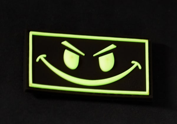 JTG Evil Smile Rubber Patch