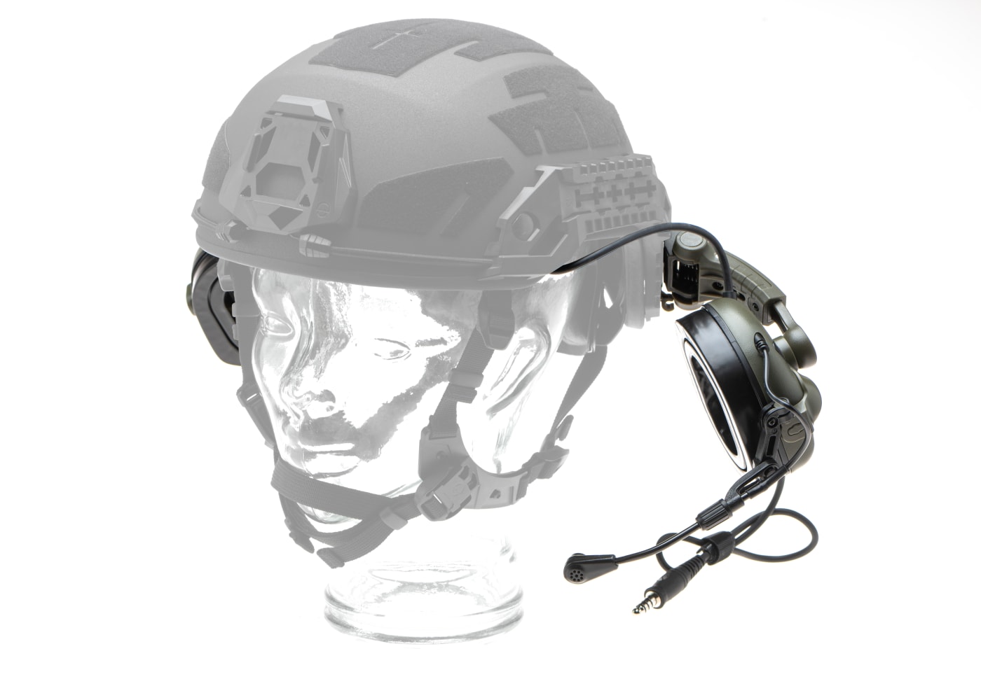 Earmor M32X Plus Hearing Protection Set for ARC Helmet Rails