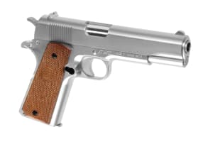 KWC M1911 Silver Spring Gun