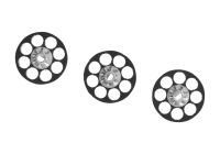 Glock Rotary Magazine Glock 17 Blowback Co2 4.5mm (.177) Diabolo 8rds 3pcs