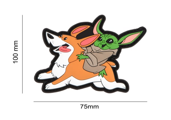 Airsoftology Baby Y Riding Corgi Patch