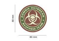 JTG Zombie Outbreak Rubber Patch