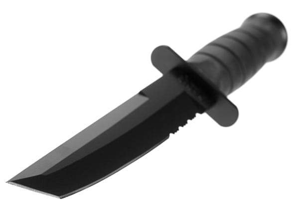 KA-BAR Tanto Fighting Knife Black
