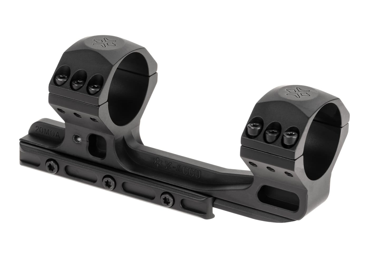 Vector Optics 34mm Cant 20 MOA One Piece High Picatinny Mount