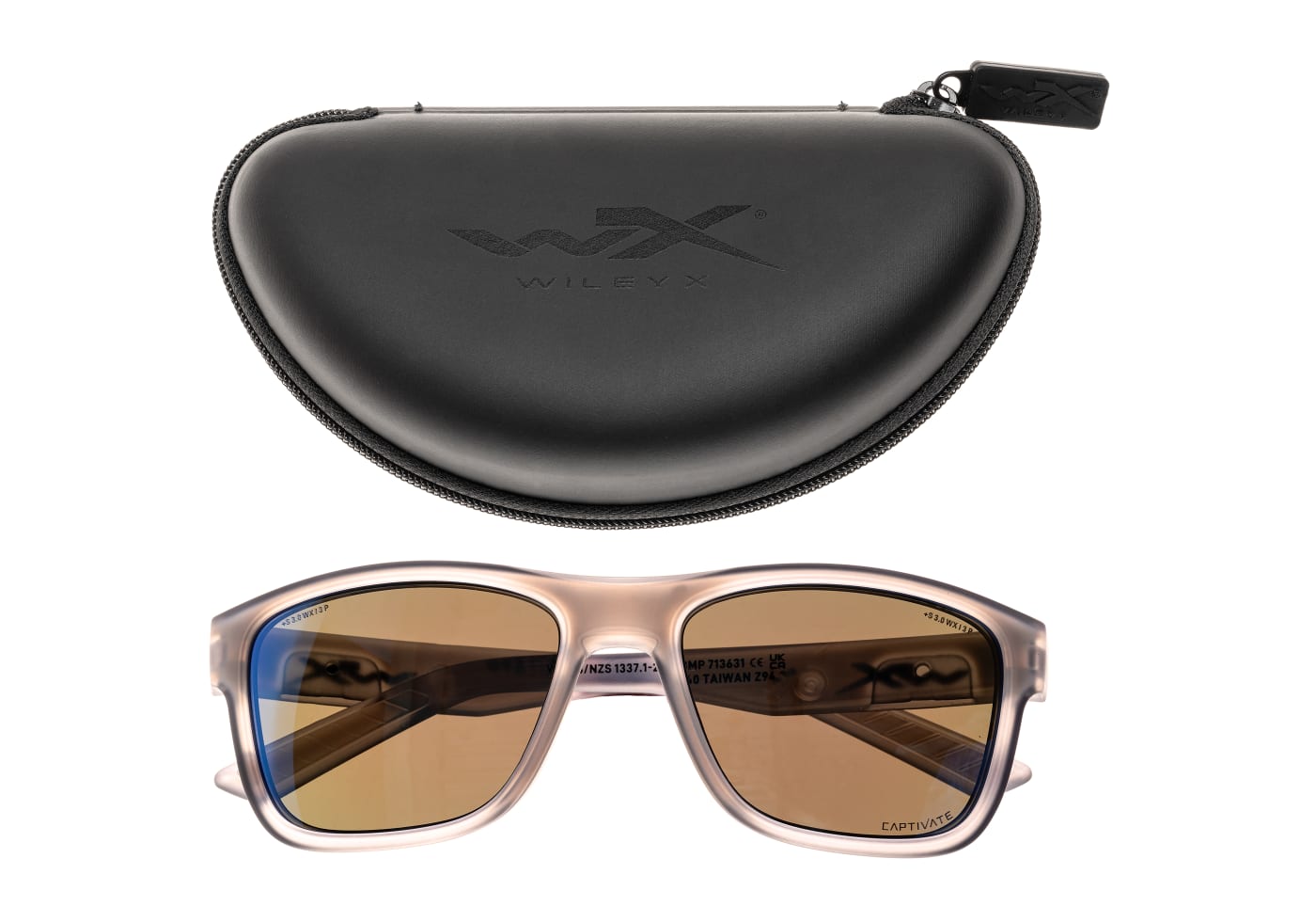 Wiley X WX Ovation Captivate Polarized Blue Mirror