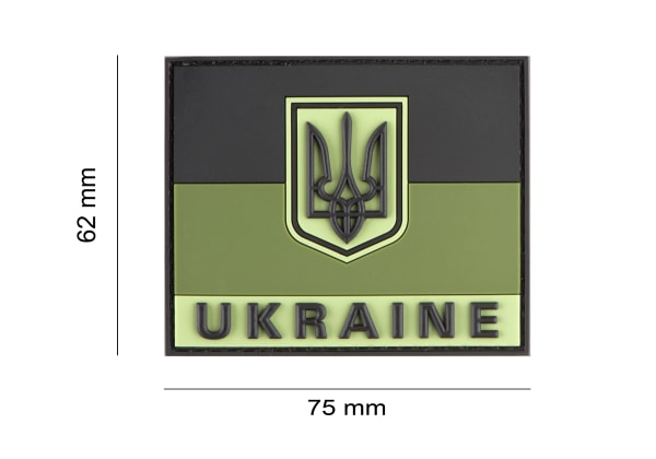 JTG Ukraine Flag Rubber Patch