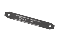 Metal Type M CNC Aluminium Rail Cover Long for M-LOK & Keymod