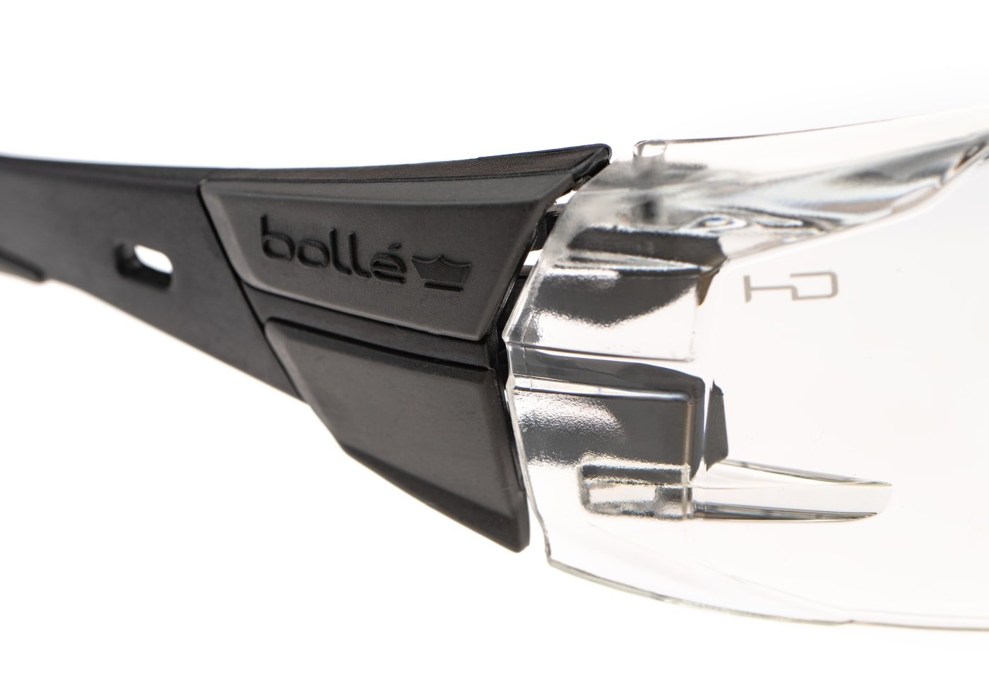 Bollé Rush+ 2.0 Hydrophobic Lens Black Frame