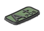 JTG Bloodtype Rubber Patch A Pos