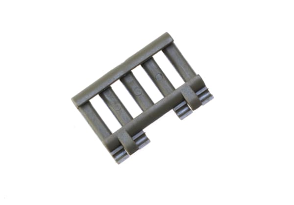 Element 5-Slot Rail Cover with Wire Loom