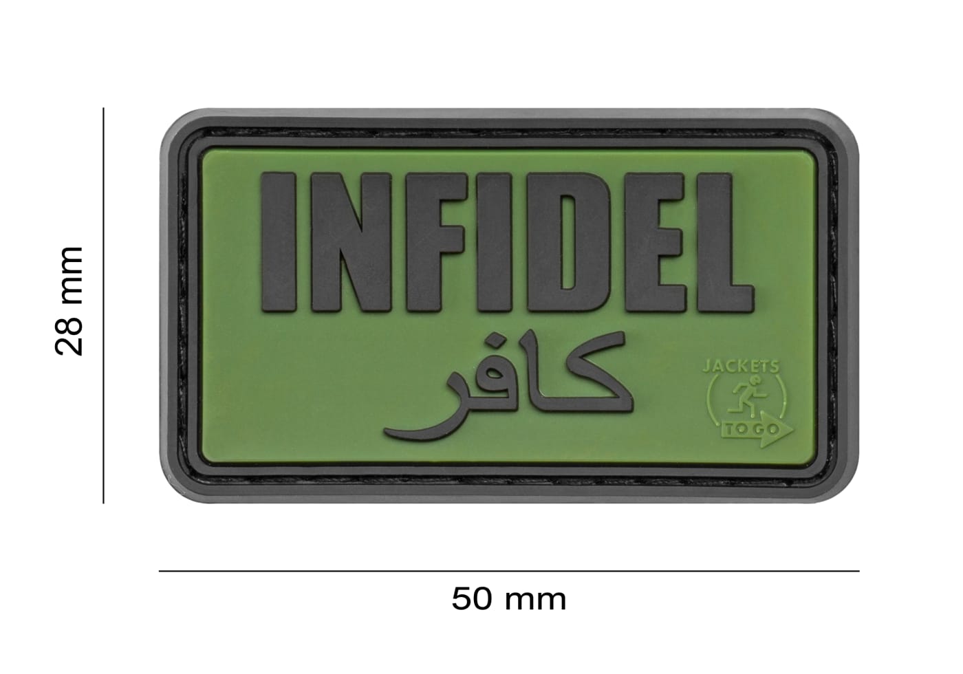 JTG Infidel Rubber Patch
