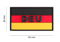 JTG Small German Flag Rubber Patch