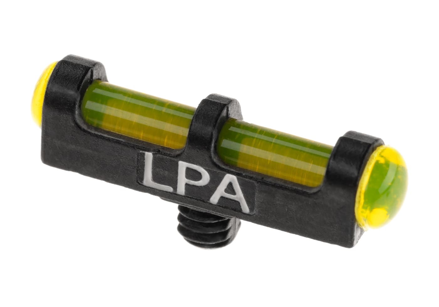 LPA Yellow Fiber Optics Front Sight for 2,6 MA Thread