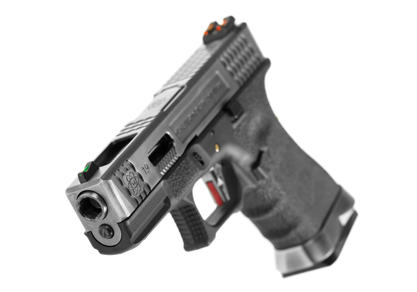 WE G-Force 19 SV Silver Barrel Metal Version GBB