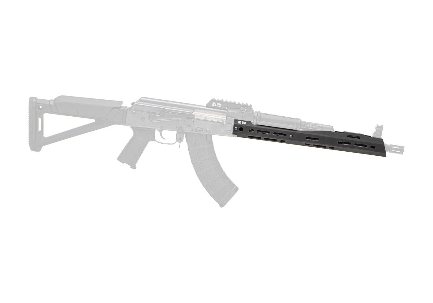 Clawgear AK47 Long Slick Handguard M-LOK