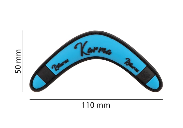 JTG Karma Returns Rubber Patch