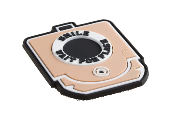 JTG Smile and Wait Rubber Patch